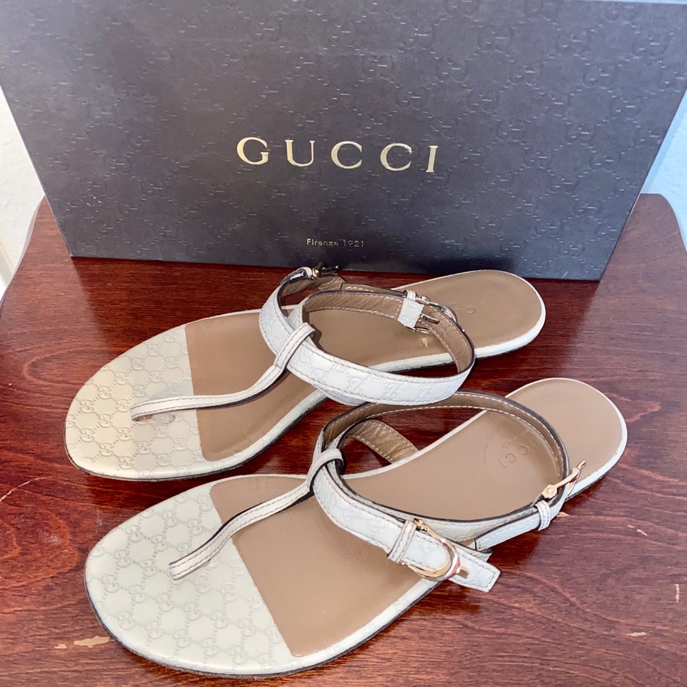 Gucci Mystic White Sandals